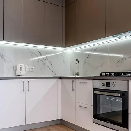 Apartment стильная с балконом на 5 фонтана *