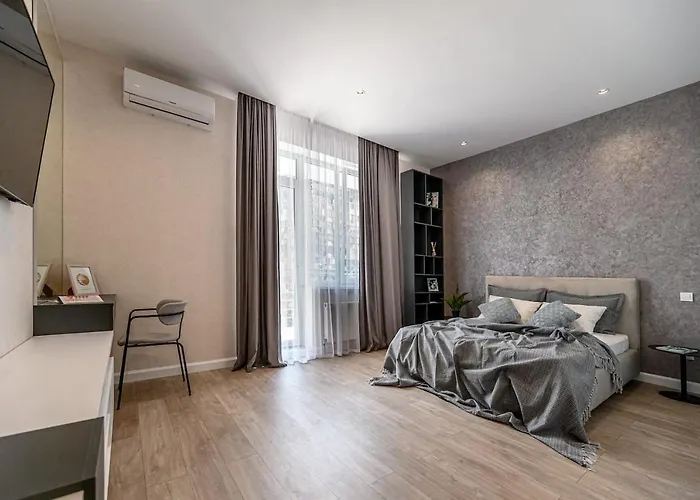 стильная с балконом на 5 фонтана * Odessa